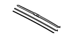 Wiper Blade - Passenger Side (RH) - Kia (98360-C5600) - view 3