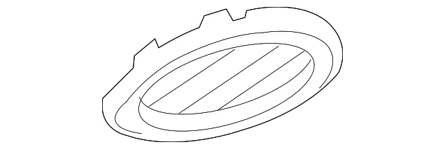 Dashboard Air Vent - Ford (9C2Z-19893-AD) - view 9