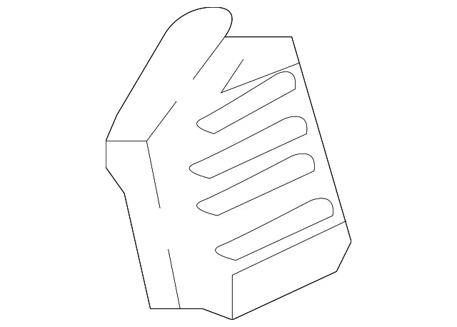 Dashboard Air Vent - Ford (9L1Z-19893-AW)