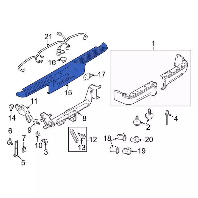 Step Pad - Ford (9L3Z-17B807-B) - view 3