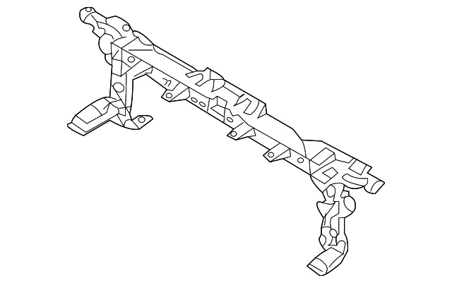 Radiator Support Tie Bar - Ford (9l1z16138a) - view 9