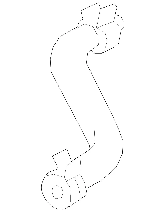 Radiator Coolant Hose - Ford (9l8z8286b) - view 3