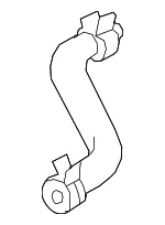 Radiator Coolant Hose - Ford (9l8z8286b) - view 5