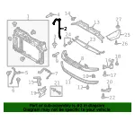 Radiator Support Reinforcement - Driver's Side (LH) - Ford (AV1Z-58101A02-A) - view 11
