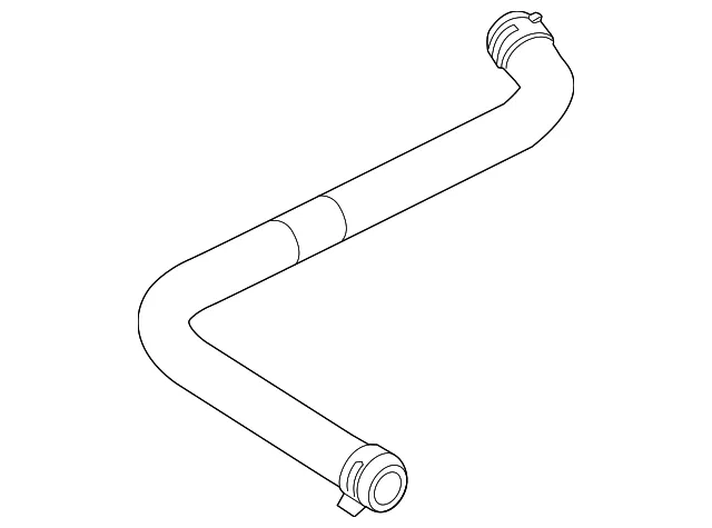 Radiator Coolant Hose - Ford (BB5Z-8260-E) - view 4