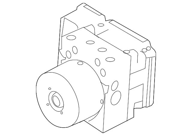 ABS Hydraulic Assembly - Mazda (BFY2-43-7AZ)
