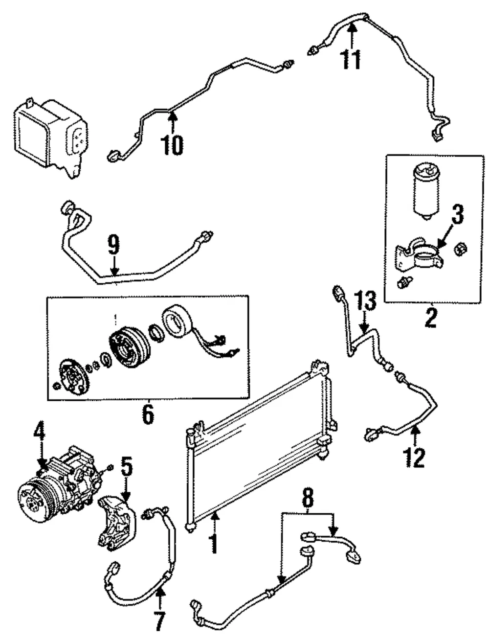 Compressor - MAZDA (BC1M61450A)
