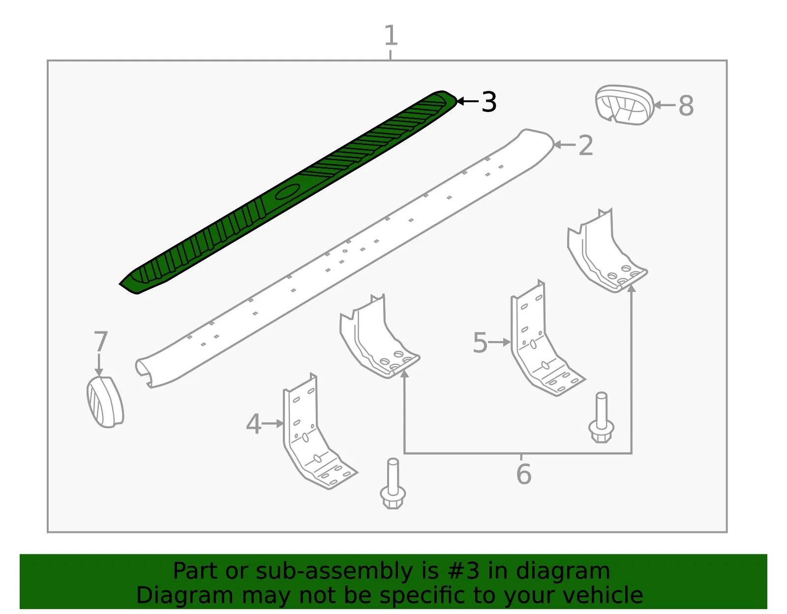 Step Pad - Ford (BC3Z-16490-B) - view 4