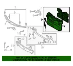 Radiator Support Panel - Mazda (BCKB-53-100H) - view 4