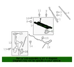 Wiper Linkage - Ford (BE8Z-17566-A) - view 12
