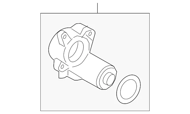 Parking Brake Actuator - Ford (nz6z2b712a) - view 2