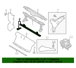 Radiator Support Tie Bar - Ford (BL3Z-16139-B) - view 14