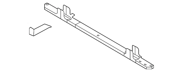 Radiator Support Tie Bar - Ford (BL3Z-16139-B) - view 9