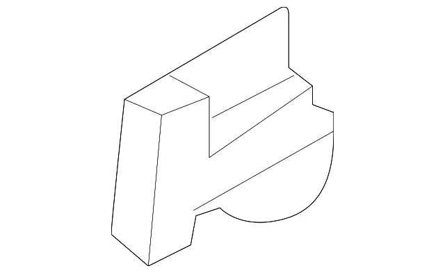 Carrier Pad - Passenger Side (RH) - Mazda (BN8F-58-960B)