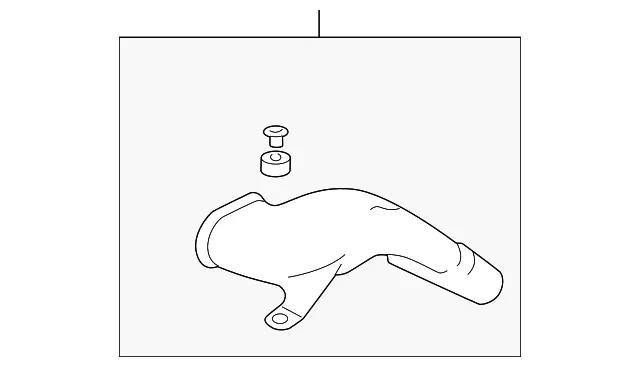 Duct Fresh Air - MAZDA (BP4W13200A)