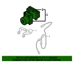 ABS Hydraulic Assembly - Mazda (BVSN-43-7AZD) - view 5