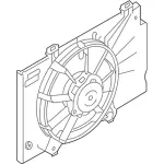 Engine Cooling Fan Assembly - Ford (C1BZ-8C607-WF) - view 9