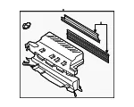 Radiator Shutter Assembly - Ford (CJ5Z-8475-C) - view 11