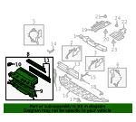 Radiator Shutter Assembly - Ford (CJ5Z-8475-C) - view 12