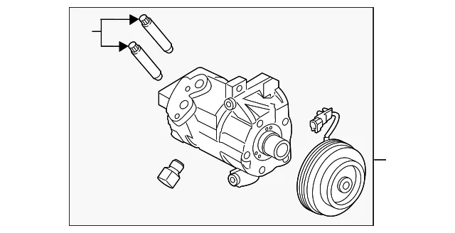 A/C Compressor - Ford (CL3Z-19703-C) - view 14