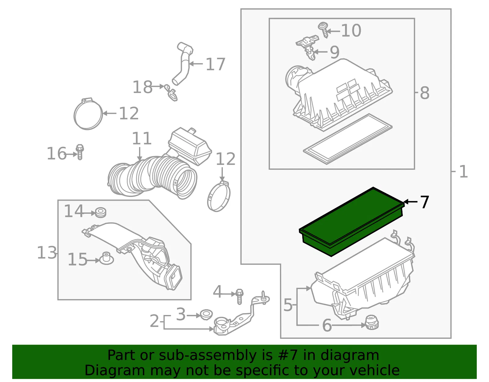 Air Filter - Mazda (PY52-13-3A0) - view 2