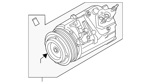 A/C Compressor - Ford (jg9z19703a)