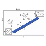 Running Board Step Pad - Passenger Side (RH) - Ford (FL3Z-16490-EA) - view 8