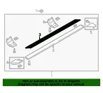 Running Board Step Pad - Passenger Side (RH) - Ford (FL3Z-16490-EA) - view 10