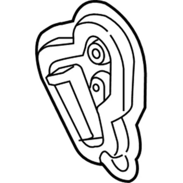 A/C Evaporator Core Case Gasket - Ford (hl3z19b588c) - view 4