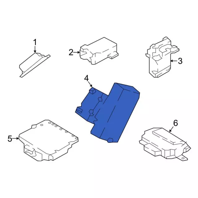 Trailer Brake Control Module - Ford (FL3Z-19H332-E) - view 6