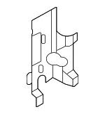 Radiator Support Tie Bar Bracket - Ford (FR3Z-16152-C) - view 9