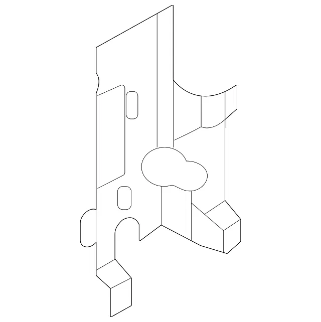Radiator Support Tie Bar Bracket - Ford (FR3Z-16152-C) - view 7