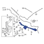 Wiper Linkage - Ford (FR3Z-17566-A) - view 12