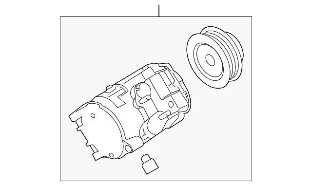 A/C Compressor - Ford (JR3Z-19703-D) - view 7