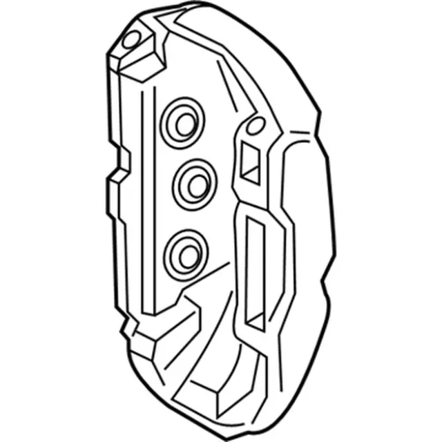 Disc Brake Caliper - Ford (kr3z2b120c)