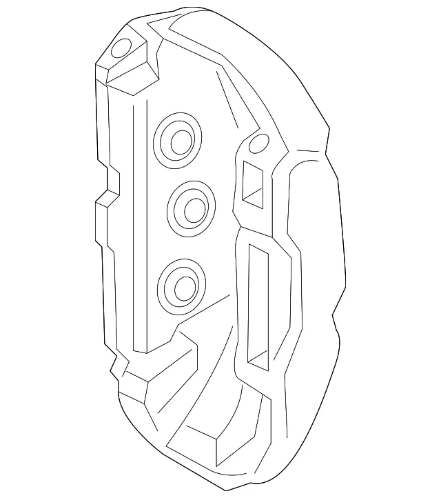 Disc Brake Caliper - Ford (kr3z2b120c) - view 5