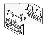 Radiator Shutter Assembly - Ford (FT4Z-8475-A) - view 6