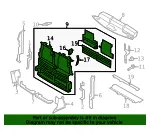 Radiator Shutter Assembly - Ford (FT4Z-8475-A) - view 7