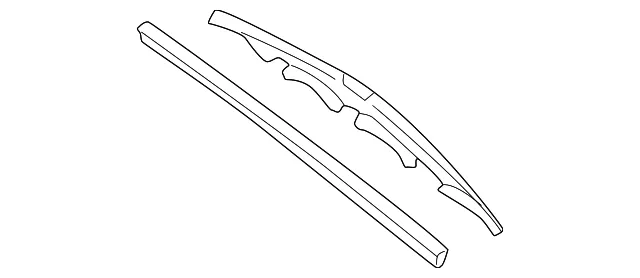 Wiper Blade - Driver's Side (LH) - Mazda (GD7A-67-330A)