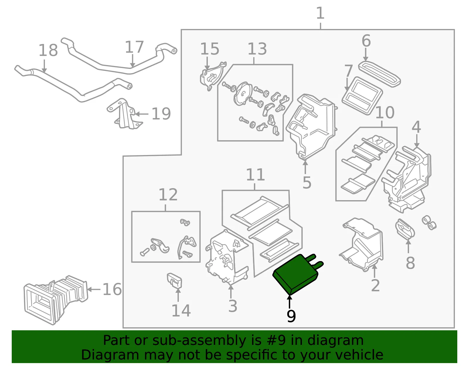 Core Heater Unit - MAZDA (GD7A61A10) - view 2