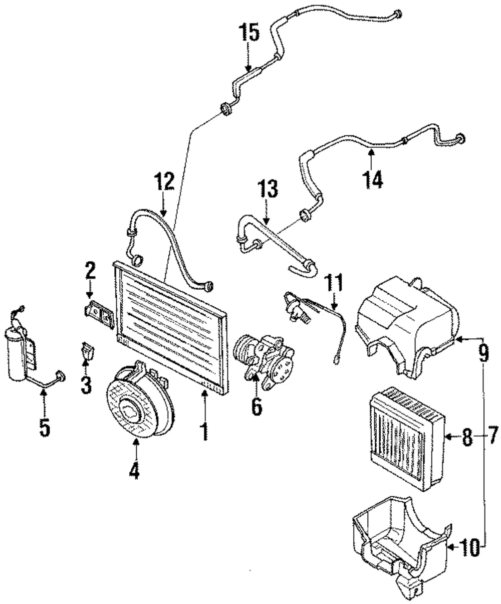 A/C Condenser Fan Motor - Mazda (m00161710b)