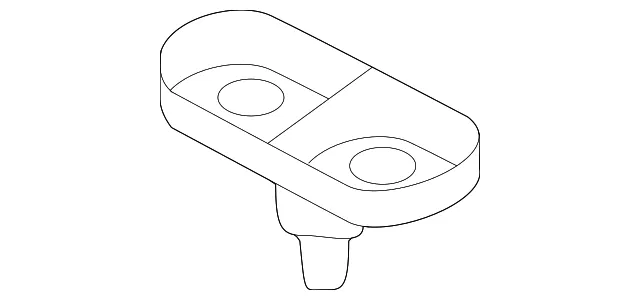 Radiator Mount Bracket - Mazda (PX28-15-241)