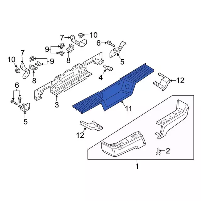 Step Pad - Ford (HC3Z-17B807-AH) - view 3