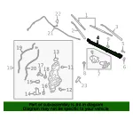 Wiper Linkage - Ford (JL3Z-17566-F) - view 9