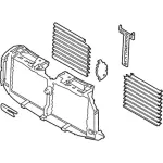 Radiator Shutter Assembly - Ford (JL3Z-8475-E) - view 11