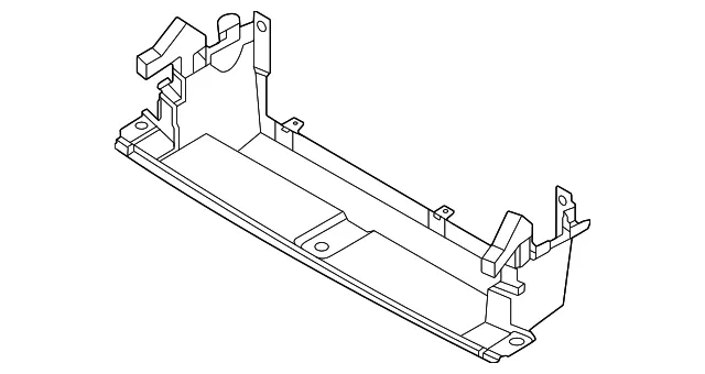 Radiator Support Air Duct - Mazda (K616-50-A20)
