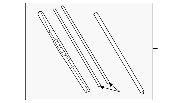 Wiper Blade - Driver's Side (LH) - Mazda (KA0G-67-330) - view 2