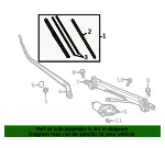 Wiper Blade - Driver's Side (LH) - Mazda (KA0G-67-330) - view 5