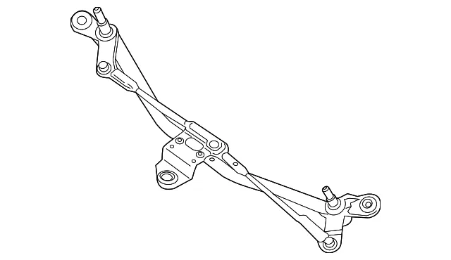 Wiper Linkage - Ford (KB3Z17566A) - view 7