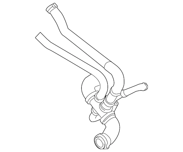 Motorcraft Radiator Coolant Hose - Ford (KM-6630) - view 9